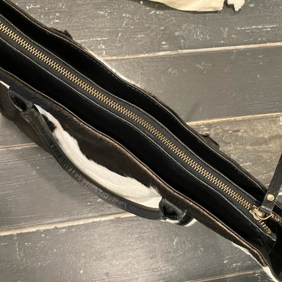 MONTANA HUDSON cowhide tote! Five star leather⭐️⭐️⭐️⭐️⭐️ brand NEW - Picture 12 of 16